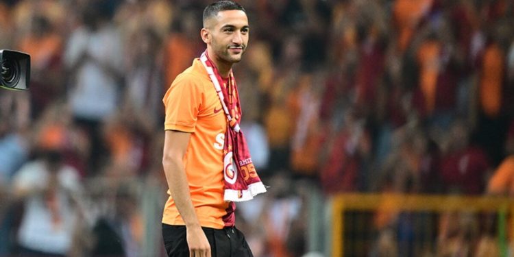 Hakim Ziyech, Galatasaray taraftarını coşturdu
