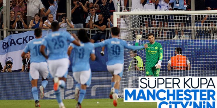 UEFA Muhteşem Kupa’nın sahibi Manchester City oldu