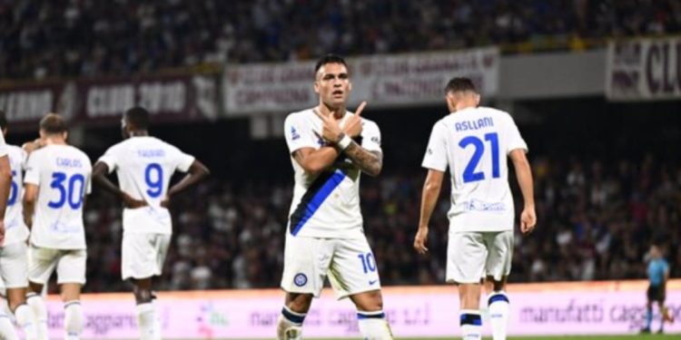 Inter, Salernitana’yı Martinez’in 4 golüyle yendi